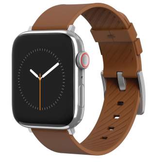 New products - Moment Everyday Leather Strap - for Apple Watch 42/44/45mm - Cognac Leather 320-033 - quick order from manufacturer