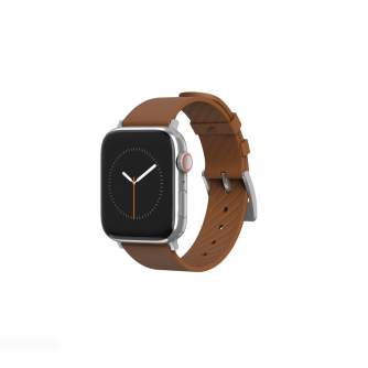 New products - Moment Thin Leather Strap - for Apple Watch 38/40/41mm - Cognac Leather 320-037 - quick order from manufacturer