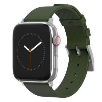 Sortimenta jaunumi - Moment Thin Leather Strap - for Apple Watch 38/40/41mm - Olive Green Leather 320-038 - ātri pasūtīt no ražotāja