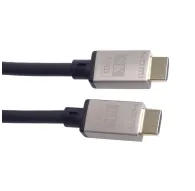 Wires, cables for video - PremiumCord Ultra High Speed HDMI 2.1 cable 8K@60Hz, 4K@120Hz length 1.5m metallic - quick order from manufacturerWires, cables for video - PremiumCord Ultra High Speed HDMI 2.1 cable 8K@60Hz, 4K@120Hz length 1.5m metallic - quick order from manufacturer