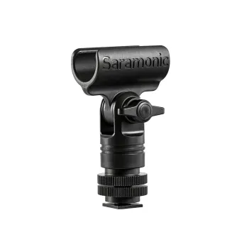 Accessories for microphones - Saramonic SR-SMC1 Shotgun Microphone Mounting Bracket Clip - quick order from manufacturer