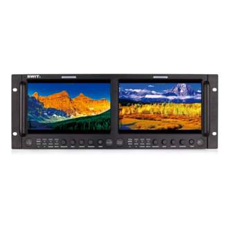 New products - Swit M-1093H 2x9" IPS LCD 19" rack 4U monitor M-1093H - quick order from manufacturer