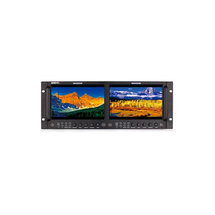 Sortimenta jaunumi - Swit M-1093H 2x9" IPS LCD 19" rack 4U monitor M-1093H - ātri pasūtīt no ražotāja