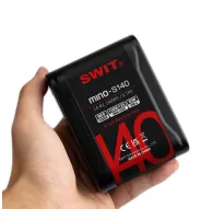 New products - Swit MINO-S140 140Wh Pocket V-mount Battery MINO-S140 - quick order from manufacturerNew products - Swit MINO-S140 140Wh Pocket V-mount Battery MINO-S140 - quick order from manufacturer