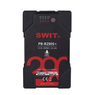 New products - Swit PB-R290S+ 290Wh Heavy Duty IP54 Battery Pack PB-R290S+ - quick order from manufacturer