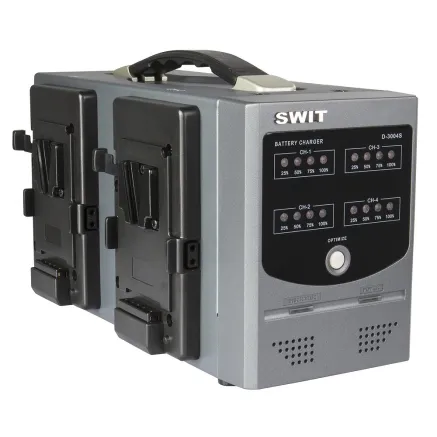 Swit PC-P430S simultaneous 4-channel V-mount battery charger PC-P430S