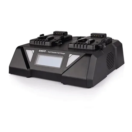 Swit S-3812S 2-channel simultaneous charger for V-mount batteries S-3812S