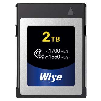 Atmiņas kartes - Wise 2TB CFexpress Memory Card WI-CFX-B2048 - ātri pasūtīt no ražotāja