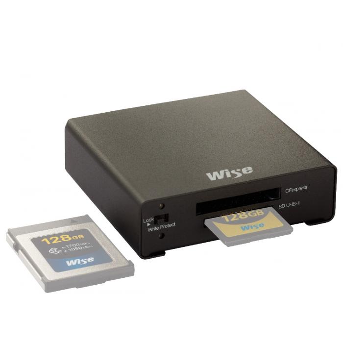 Карты памяти - Wise Двухслотовое устройство для чтения карт CFexpress / SDXC WI-WA-CXS07 - быстрый заказ от производителя