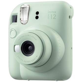 Momentfoto kamera - Instant camera instax mini 12 MINT GREEN + instax mini glossy (10pcs) - perc šodien veikalā un ar piegādi