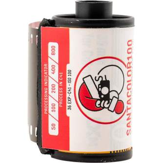 Фото плёнки - SantaColor 100 color negative film (35mm) 36exp C-41 1 roll - купить сегодня в магазине и с доставкой