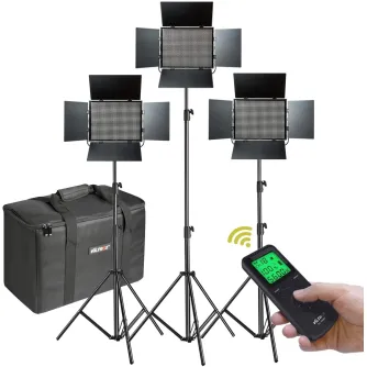 Light Panels - Viltrox VL-D85T LED Light Triple Kit - quick order from manufacturer