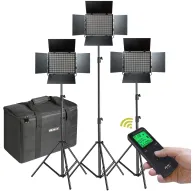LED панели - Viltrox VL-D85T Тройной комплект светодиодных ламп - быстрый заказ от производителяLED панели - Viltrox VL-D85T Тройной комплект светодиодных ламп - быстрый заказ от производителя