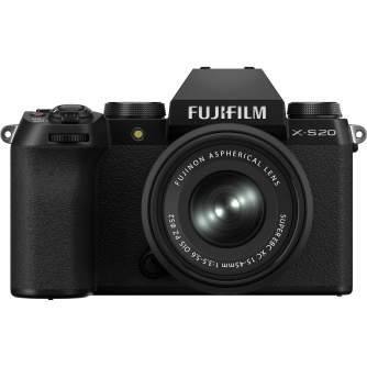 Mirrorless Cameras - Fujifilm X-S20 + XC15-45mm kit Black - buy today in store and with delivery