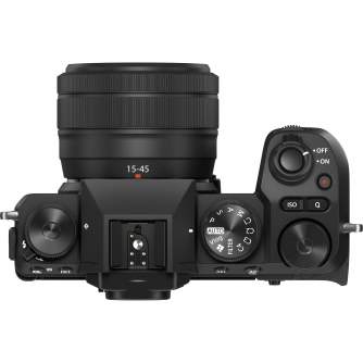 Bezspoguļa kameras - Fujifilm X-S20 + XC15-45mm kit Black - perc šodien veikalā un ar piegādi