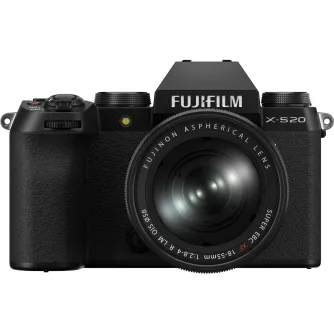 Mirrorless Cameras - Fujifilm X-S20 + XF18-55mm kit Black - quick order from manufacturer
