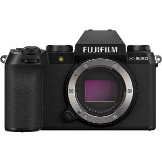 Mirrorless Cameras - Fujifilm X-S20 Black - quick order from manufacturer