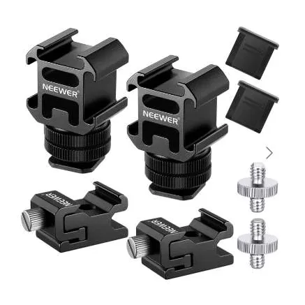 Neewer 8 pcs camera hot shoe mount set 10101180