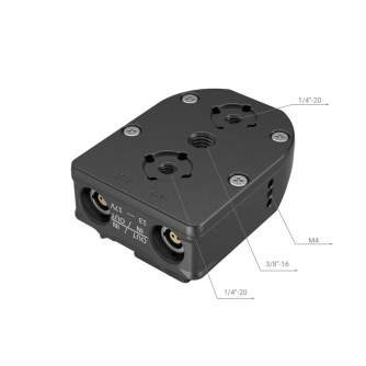 Video stabilizatoru aksesuāri - SmallRig Power Supply Base Plate for DJI RS 2 / RS 3 / RS 3 Pro 3252 3252 - ātri pasūtīt no ražotāja