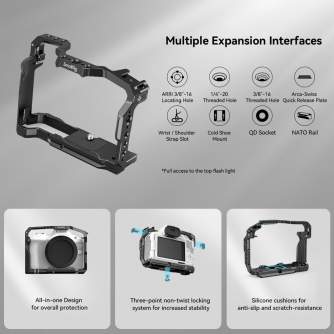 Mini foto statīvi - SMALLRIG 4213 VLOGGING TRIPOD KIT FOR CANON EOS R50 4213 - быстрый заказ от производителя