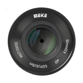 Objektīvi - Meike 60mm f/2.8 APS-C MF Macro Prime Lens (EF) MK-60MM F2.8 APS-C EF - ātri pasūtīt no ražotāja