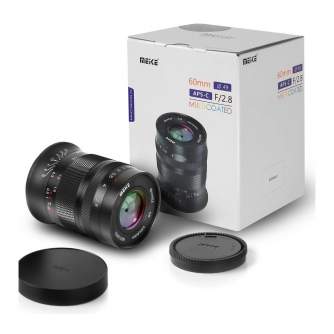 Lenses - Meike 60mm f/2.8 APS-C MF Macro Prime Lens (EF) MK-60MM F2.8 APS-C EF - quick order from manufacturer