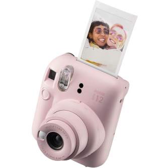 Фотоаппараты моментальной печати - Instant Camera Instax Mini 12 Blossom Pink + instax mini glossy (10 pcs) - купить сегодня в м