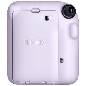 Instant Cameras - Instant Camera Instax Mini 12 Lilac Purple + instax mini glossy (10 pcs) - quick order from manufacturer
