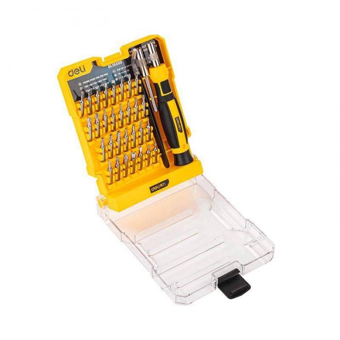 Other Accessories - Precision Screwdriver set 33 pcs Deli Tools EDL1033D - buy today in store and with delivery