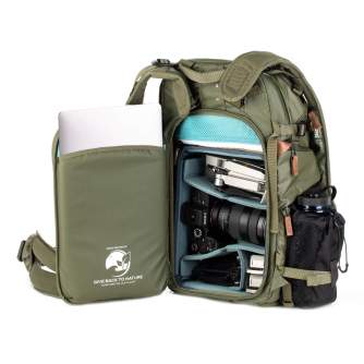Mugursomas - Shimoda Explore v2 25 Backpack Photo Starter Kit (Green) - perc šodien veikalā un ar piegādi