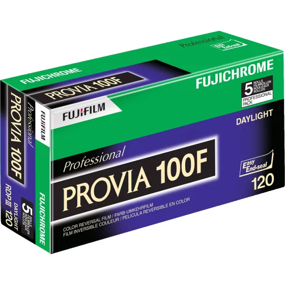 Fuji Provia 100 F roll film 120