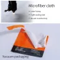 Cleaning Products - K&F Concept 3pcs* Microfiber Cleaning cloth Kit, 15*15cm, White, Dry, in vacuum SKU.1683 - quick order from manufacturer