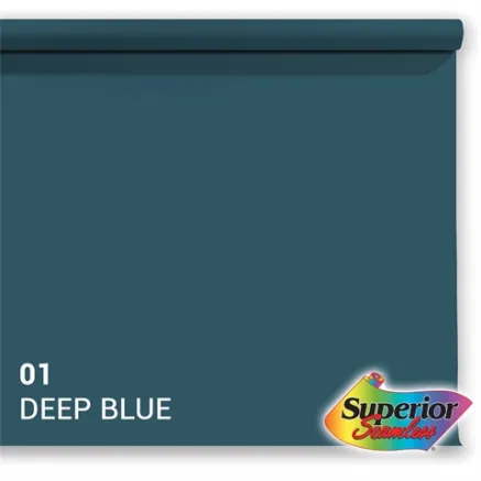 Superior Background Paper 01 Deep Blue 1.35 x 11m