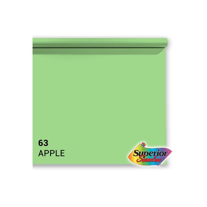 Backgrounds - Superior Background Paper 63 Apple 1.35 x 11m - quick order from manufacturer
