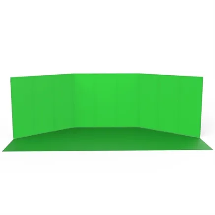 StudioKing Panoramic Background Green Screen FSF-240900PT 240x900cm