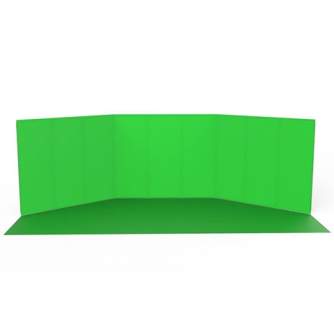 New products - StudioKing Panoramic Background Green Screen FSF-240900PT 240x900cm - quick order from manufacturer