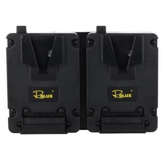 Новые товары - Rolux Duo Mini V-Mount Battery Plate RL-AC16S - быстрый заказ от производителя