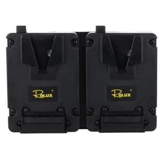 New products - Rolux Duo Mini V-Mount Battery Plate RL-AC16S - quick order from manufacturer