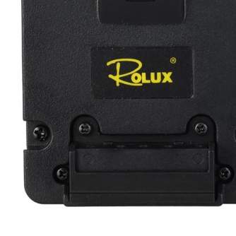 New products - Rolux Duo Mini V-Mount Battery Plate RL-AC16S - quick order from manufacturer