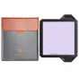 Kvadrātiskie filtri - K&F Concept K&F 100*100*2mm Anti-light Pollution Square Filter with Protective Frame, HD Optical Glass Wat