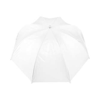Umbrellas - Falcon Eyes Umbrella UR-60S Silver/White 152 cm - quick order from manufacturer