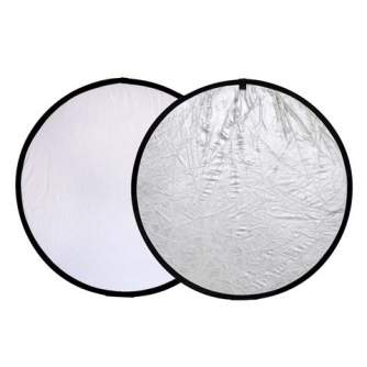 Foldable Reflectors - Falcon Eyes Reflector CFR-32S Silver/White 82 cm - buy today in store and with delivery