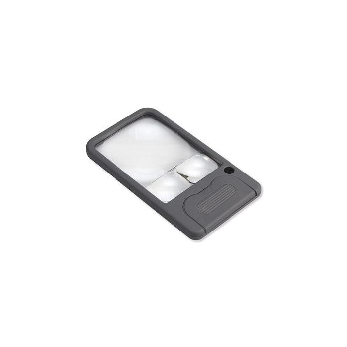 New products - Carson Pocket Magnifier 2,5-6x with LED PM-33 - quick order from manufacturer