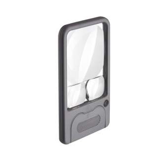 Sortimenta jaunumi - Carson Pocket Magnifier 2,5-6x with LED PM-33 - ātri pasūtīt no ražotāja