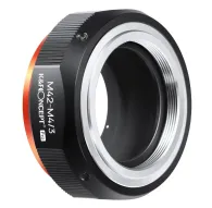 Adapters for lens - K&F Concept M42-M4/3 PRO high precision lens adapter (orange) M10125 Lens Adapter KF06.441 - quick order from manufacturerAdapters for lens - K&F Concept M42-M4/3 PRO high precision lens adapter (orange) M10125 Lens Adapter KF06.441 - quick order from manufacturer