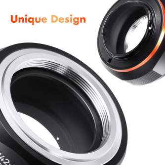 Новые товары - K&F Concept K&F M42-M4/3 PRO high precision lens adapter (orange) M10125 Lens Adapter KF06.441 - быстрый заказ о