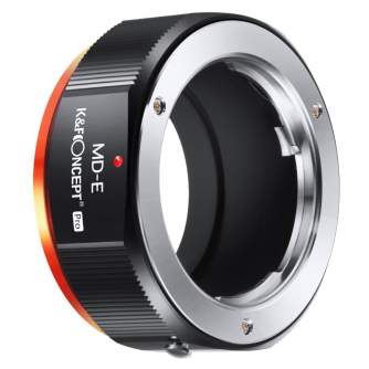 Sortimenta jaunumi - K&F Concept K&F MD to NEX Lens Mount Adapter for Minolta MD MC Mount Lens to NEX E Mount Mirrorless Cameras for KF06.440 - ātri pasūtīt no ražotāja
