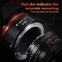 Objektīvu adapteri - K&F Concept K&F MD to NEX Lens Mount Adapter for Minolta MD MC Mount Lens to NEX E Mount Mirrorless Cameras
