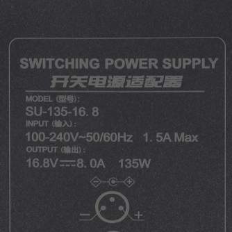 LED lamp AC Adapters - Falcon Eyes Power Supply SP-AC15-7A 3 Pin Old Type - quick order from manufacturer