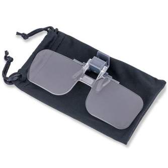 Sortimenta jaunumi - Carson Magnifying Glasses 1.5x (+2.25 Diopter) Clip-On and Flip-Up - ātri pasūtīt no ražotāja